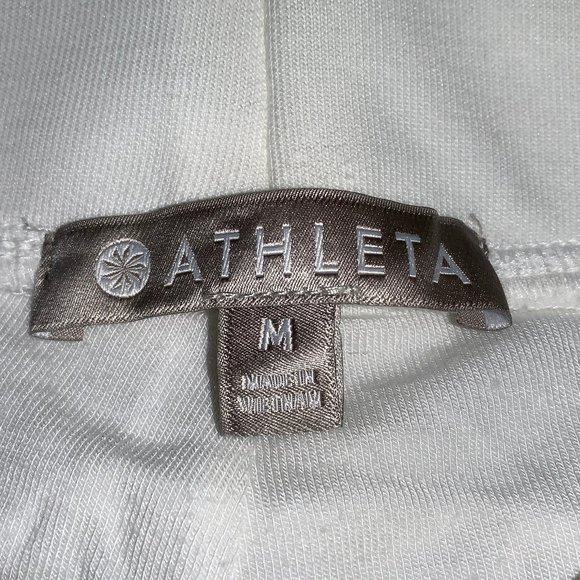 ATHLETA Serenity Beyond Soft Shortie Shorts Ivory - Picture 6 of 8